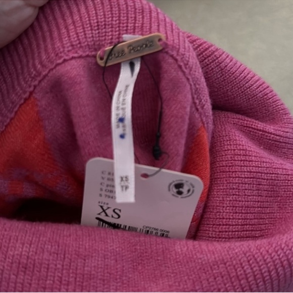 NWT Free People | Lucy 1/2 Zip Pullover Sweater | XS - Picture 8 of 12